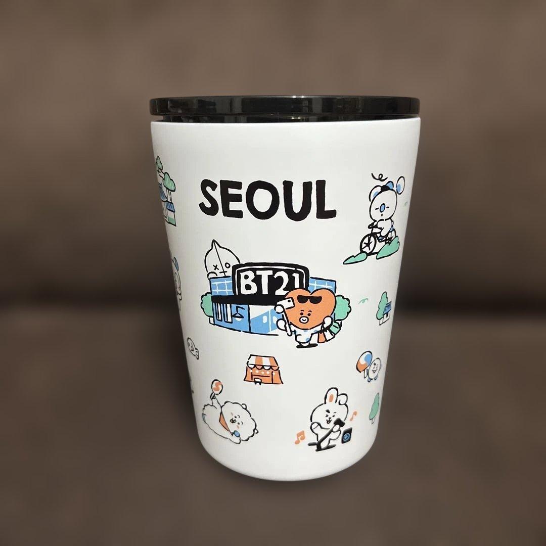 

[Б/У] Термокружка BT21 Seoul 340 мл