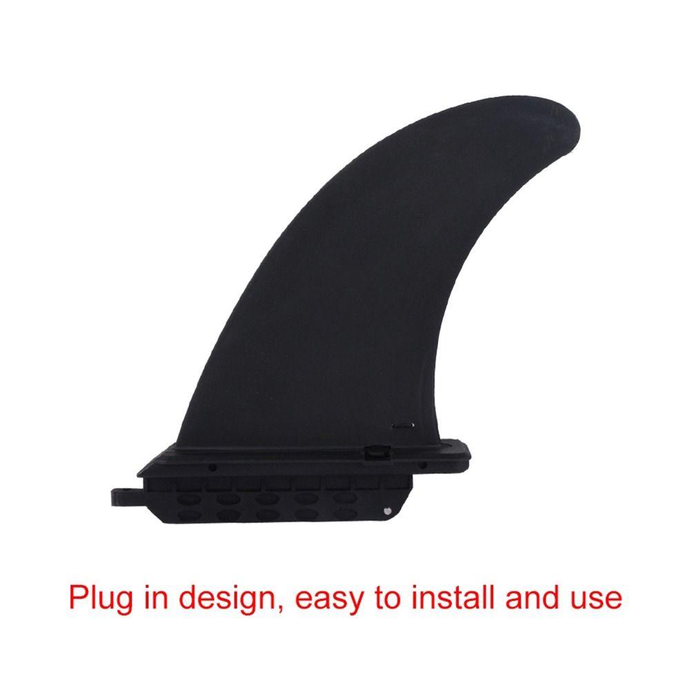 Nylon Fiberglass Reinforced Kayak Rudder Kit Black Color Skeg Tracking Fin Watersports