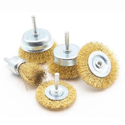 Pen Type Steel Wire Brush, Electric Drill, Steel Wire Wheel with Rod, Polish and Rust Removal, Electric Drill Tool Accessory