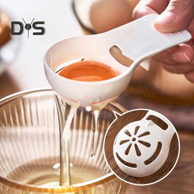 Egg Yolk Separator Food Grade Kitchen Gadget for Easy Egg White & Yolk Separation Baking Tool for Cakes Muffins