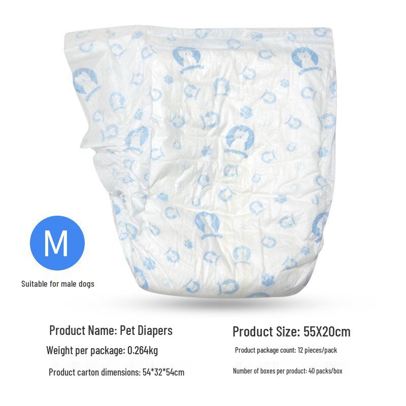 Dog Menstrual Pads: Disposable Non-woven Pet Diapers