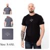 Men's Plus Size T-Shirt with Graphic Print Design, Summer 8061-001-33-1 HC