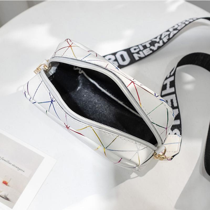 Women Laser Crossbody Bag Sling Shoulder Bag Jelly Holographic Square Messenger Satchel Bag Premium Durable Quality