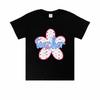 Female Teacher Flower Pattern Tshirt Cute Printed Soft Cotton Tshirt Back To School Teacher Appreciation Gift Casual Top