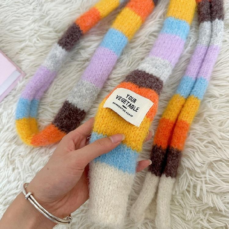 Elegant Multipurpose Scarf Sophisticated Girls Neckerchief Punk Decorative Scarf for Adding Personality to Any Ensemble