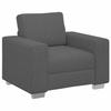 VidaXL Armchair Dark Grey 60 Cm Corduroy Fabric, Single Sofa, Comfort Sofa, TV Armchair, Sofa, Sofa Seat, 4105187