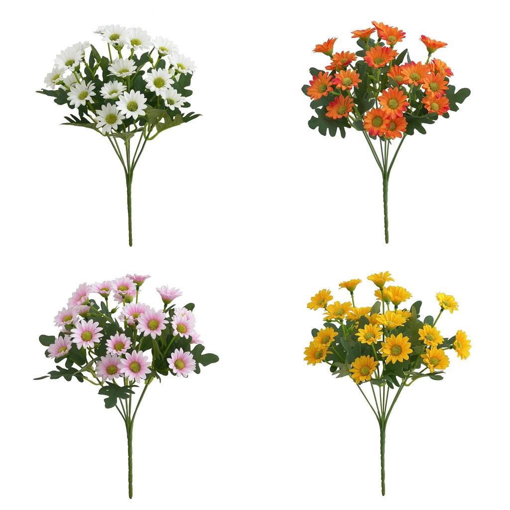 None Faux Daisy Flower Arrangement For Photography Use And Decorative Displays