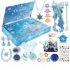 2026 Christmas Advent Calendar Gift Box Mermaid Jewelry Hairpin 24Days Countdown Calendar New Year Christmas Gifts