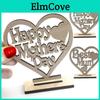 Beautifully Crafted Wooden Heart Plaque Perfect Happy Mothers Day Gift Decor