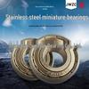420 304 Stainless Steel Deep Groove Ball Bearings S6000-S6010ZZ 2RS Full Series