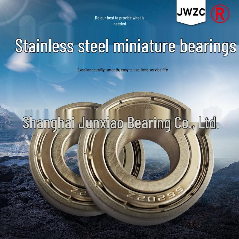 420 304 Stainless Steel Deep Groove Ball Bearings S6000-S6010ZZ 2RS Full Series