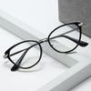 Ins Cat Eye Alterssichtigkeitsbrille Kalte Tee Farbe HD Anti Blaulicht Brillenrahmen Hochentwickelte Einfache Aufhellungsbrille