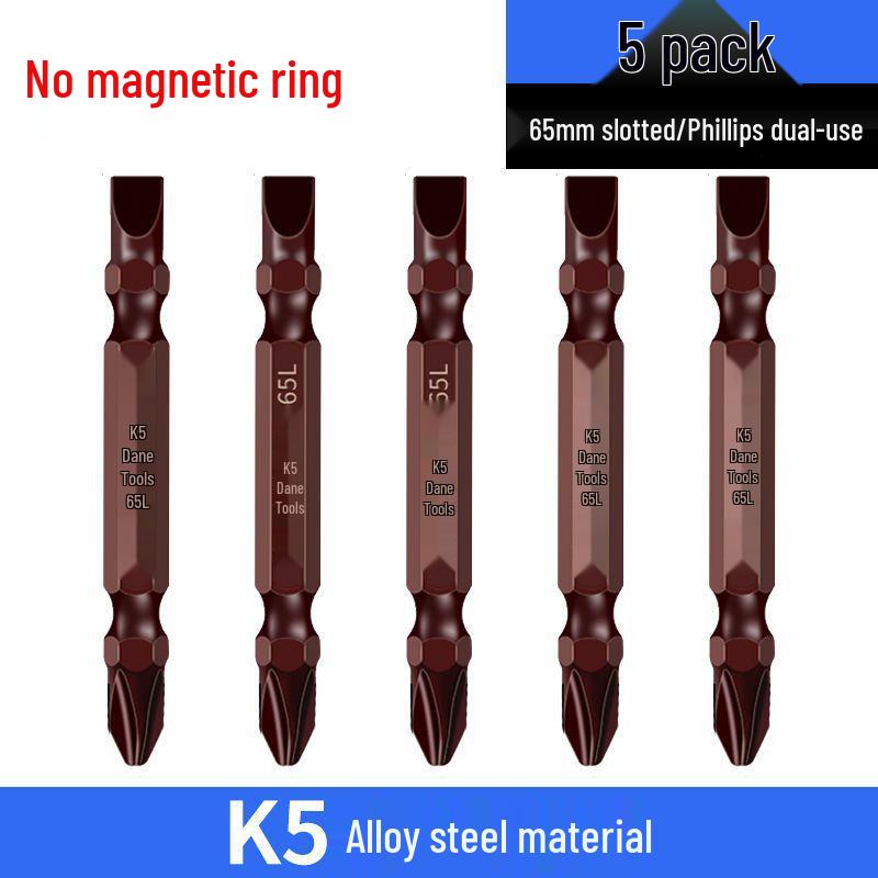 K5 Strong Magnetic Phillips Ring Bit Set: High-Strength, Extended Electric Screwdriver and Drill with Magnetic Head.