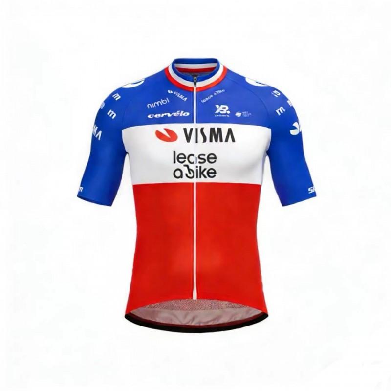 Mens Cycling Jersey Short Sleeve Breathable Quick Dry Bike Shirt Road Mountain Biking Use