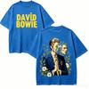 David Bowie Maglietta Regalo per Fan Unisex Unisex Harajuku Oversize Unisex Manica Corta Streetwear Alta Qualità Comoda Classica