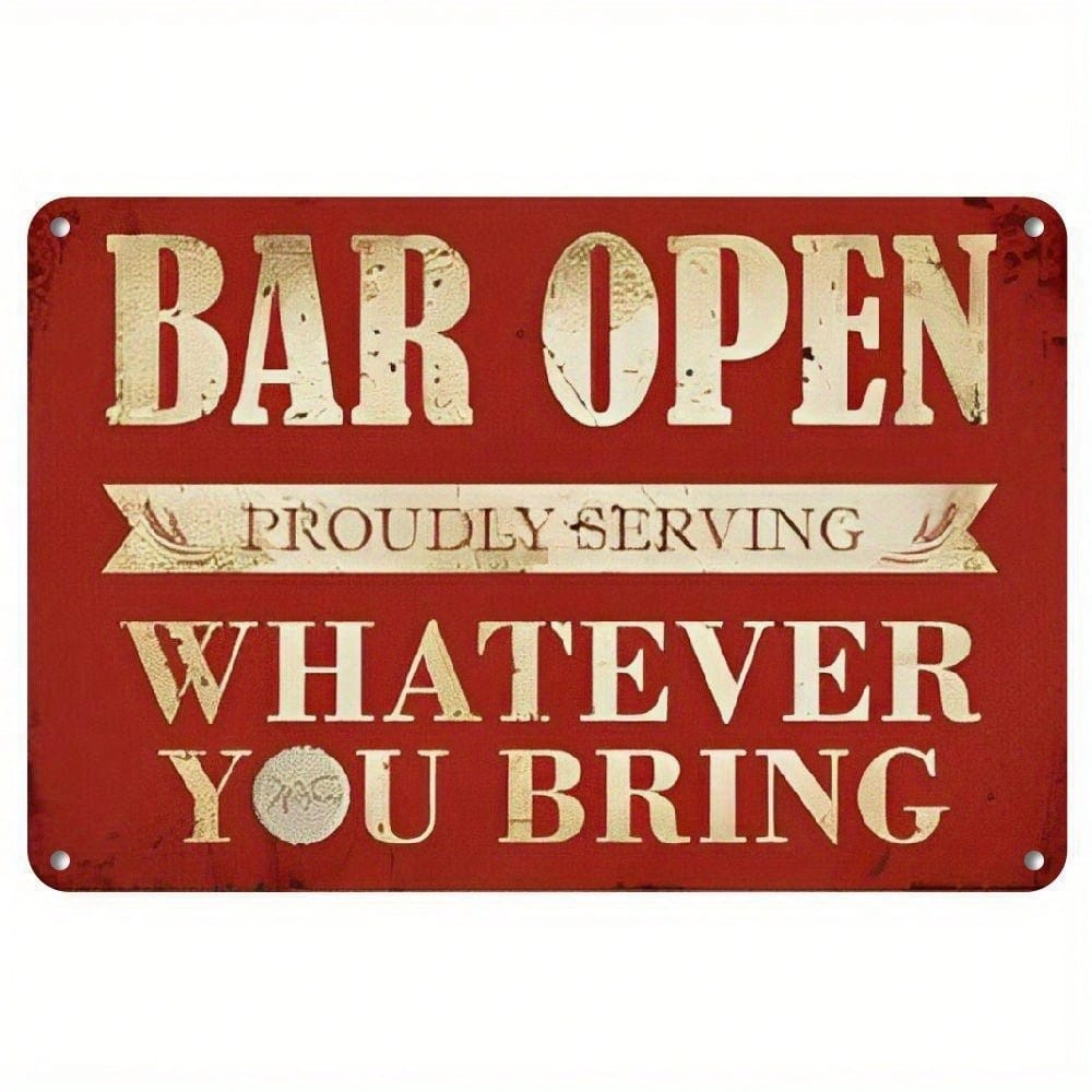 Retro Metal Paintings, Furniture, Living Room Decoration 20x30cm