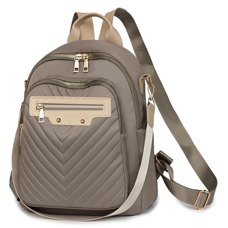 

Нейлоновый рюкзак, женская сумка через плечо, дорожная сумка большой емкости хаки