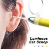 Baby Ear Cleaner Spoon Ear Digger & Tweezers LED Flash Light Visual Children Earpick Visual Children Earpick Ear Cleaning Kit