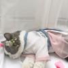 Pet Chinese Clothing Dog Summer Dress Thin Teddy Puppy Clothes Chinese Style Pet Skirt Ancient Style Cat Shirt Pet Costume