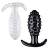 Anal Plug Ergonomic Fast Adaptation TPE Sexual Stimulation Anal Dildo Sex Toy