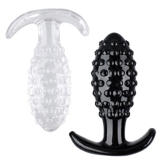 Anal Plug Ergonomic Fast Adaptation TPE Sexual Stimulation Anal Dildo Sex Toy
