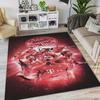 Tappeto Leggende Bayern Monaco, Tappeto Collage Giocatori FC Bayern, Decorazione Stella Calcistica Rossa, Regalo per Tifoso Bayern, Tappeto Squadra Calcio Lavabile Antiscivolo