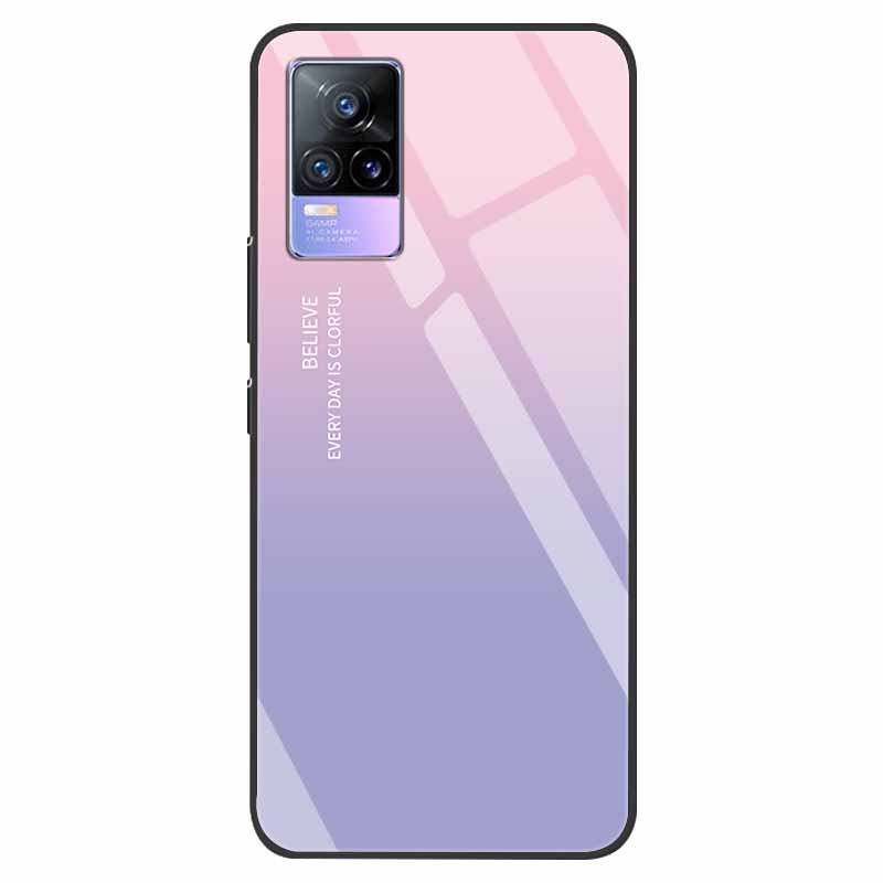 For VivoV21 5G Tempered Glass Case for Vivo V21 5G Soft Bumper Hard Funda For Vivo X60 Pro Global Phone Case X60 5G 2021 Cover