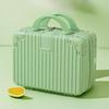Customized 14-Inch Mini Makeup Case with Combination Lock – Portable Travel Handbag