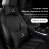 Car Seat Headrest Auto Logo Neck Pillow For Alfa Romeo Giulia Stelvio Giulietta 156 159 147 Mito Tonale Brera Disco 156 15 decal