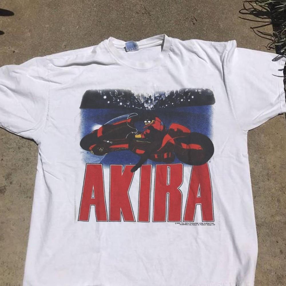 AKIRA KANEDA Anime Manga White Unisex Shirt Men Women S5XL KH14012 Unisex T-Shirt S