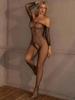 Sexy Bodystockings For Women Adult Erotic Lingerie Transparent Crotchless Fishnet Bodysuits Sissy Temptation Costumes