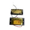 LP Electric Guitar Pickups Adjustable-Screw Double-Coil Pickups Dual-Coil Pickups 50/52mm String Spacing, Gold