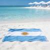Argentina Flag Beach Towel Quick Dry Sand Free Beach Blanket for Travel Swimming Pool Camping
