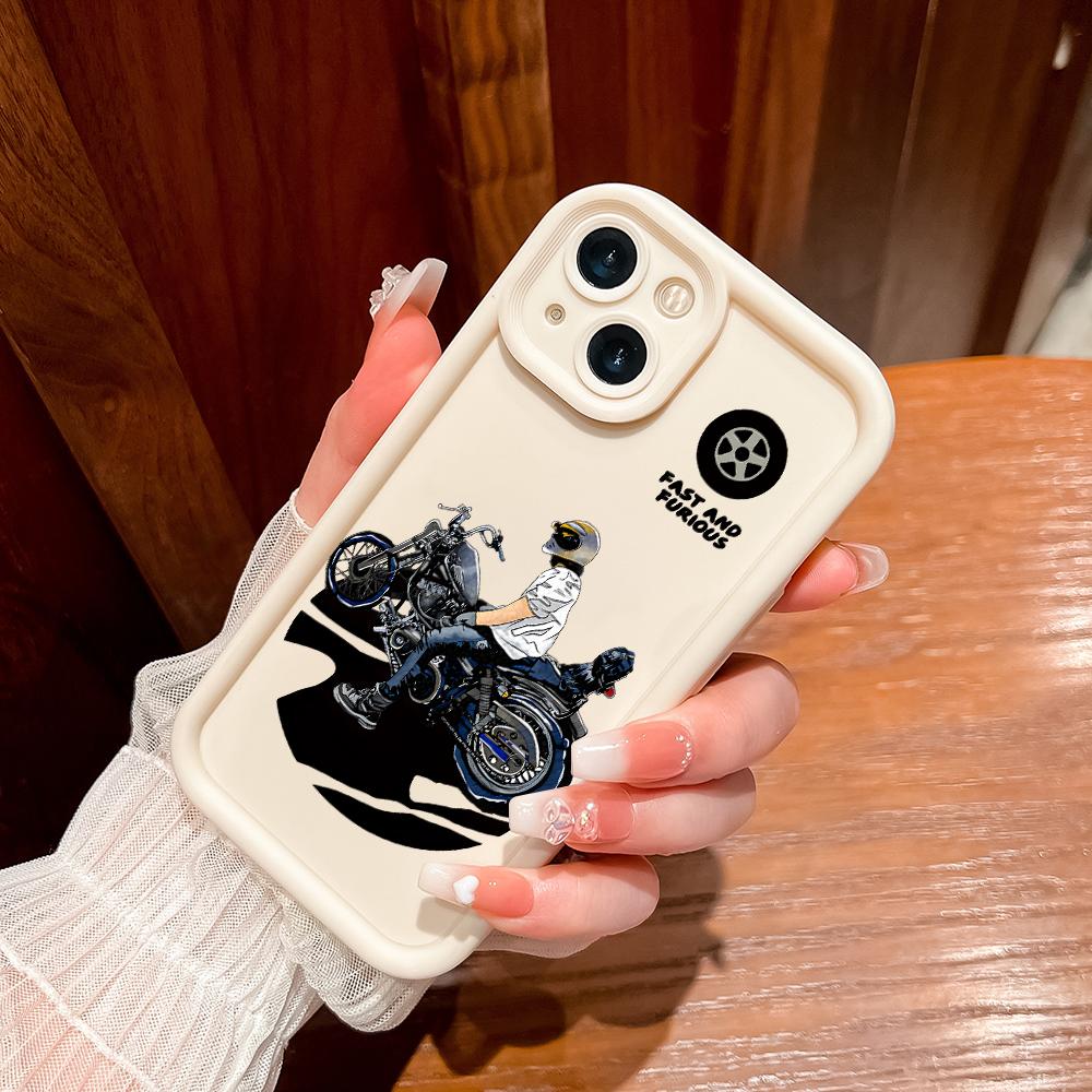 Soft Silicone Phone Casing Full Cover Camera Shockproof Protection Case for Samsung Xiaomi Redmi Poco