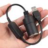 Wired Auto Boost Converter Adapter 5V USB Port To 12V Car Cigarette Lighters Socket Power Cord Transformer Cable Power Supplies
