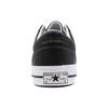 Converse One Star Low Leather Black White 158465C