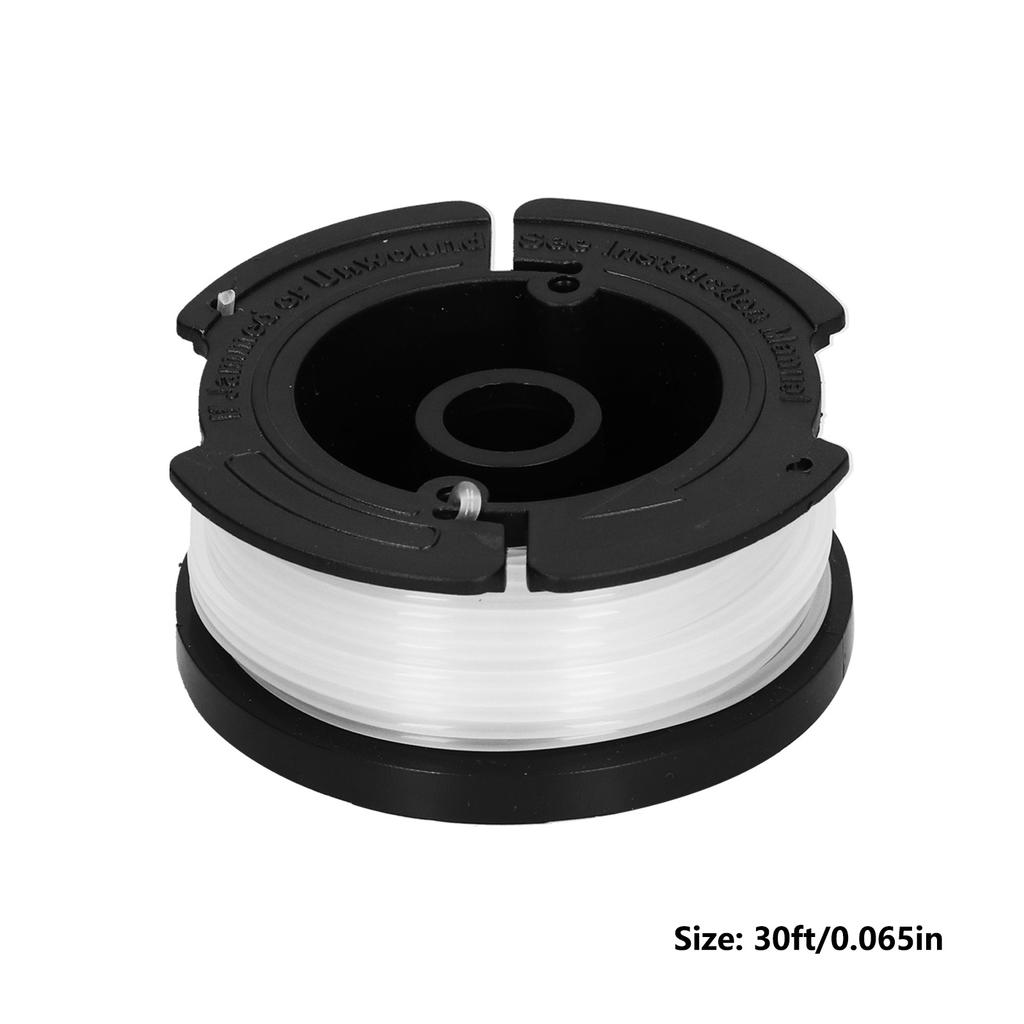 Trimmer Spool Line HeavyDuty Line String Replacement Cutter Accessories 30ft/0.065in