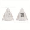 Mens Oversized Zip-Up Hooded Sweatshirt Casual Streetwear Cotton Pullover Fall