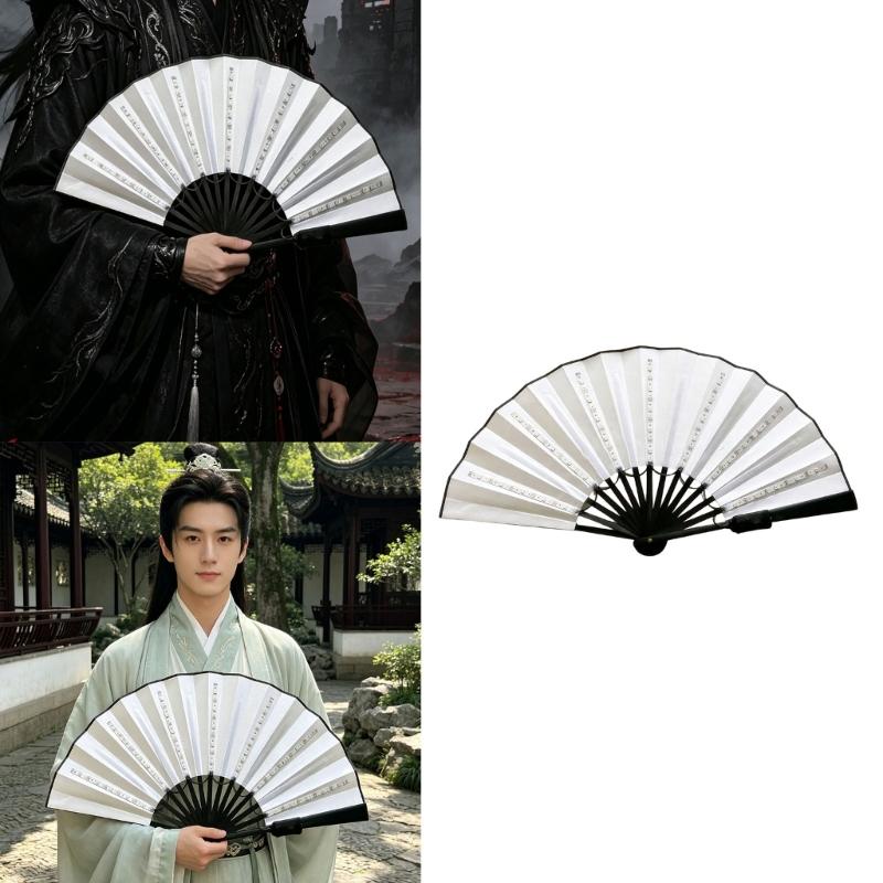 Schöner fluoreszierender LED-Handventilator mit Fernbedienung für Hochzeiten, Konzerte und thematische Veranstaltungen