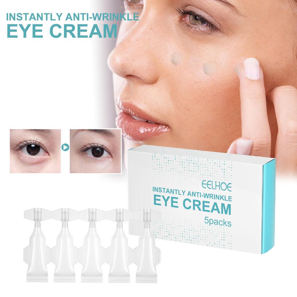 EELHOE Anti Wrinkle Eye Cream Fade Dark Circles Remove Eye Bags Against Puffiness Nourish Moisturizing Hyaluronic Acid Eye Cream