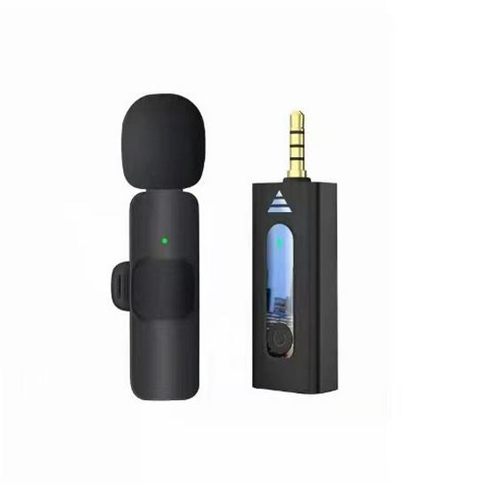 Wireless Lavalier Microphone for Phone: Mini Outdoor Recording & Live Broadcast with Noise Reduction