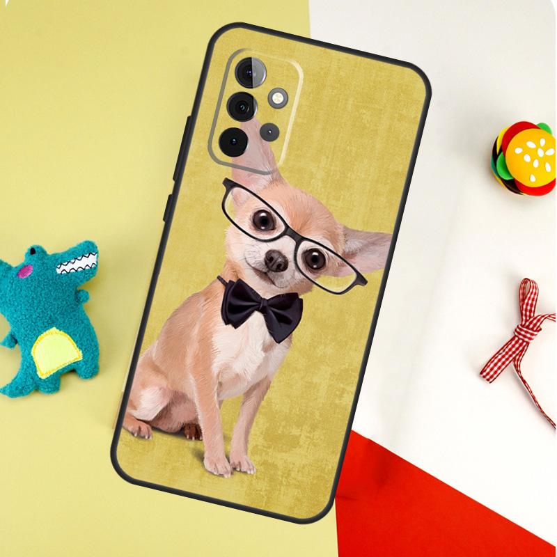 Chihuahua Dog For Samsung Galaxy A55 A35 A15 A54 A34 A14 A53 A33 A13 A05 A06 A16 A22 A32 A52 Phone Case