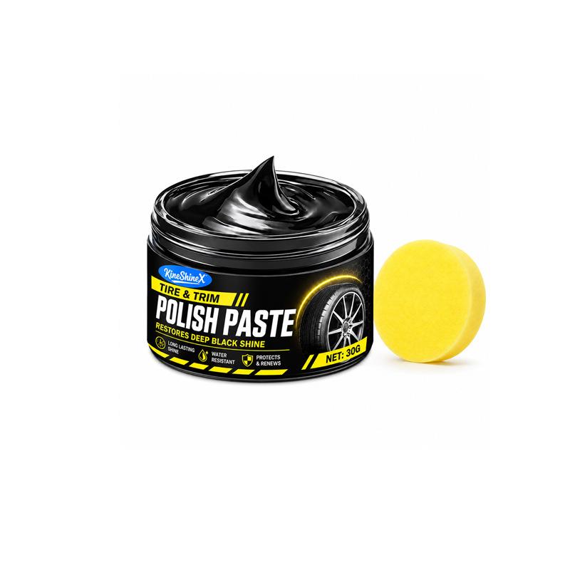 Car Scratch Remover & Interior Polish Repair Wax, Long-Lasting Protection Cream for Tires, Dashboard & Trim Restorer