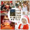 Religious Advent Calendar 2025 Christmas Countdown Calendar 24 Days 2D Acrylic Nativity Jesus Ornaments for Christmas Tree Decor