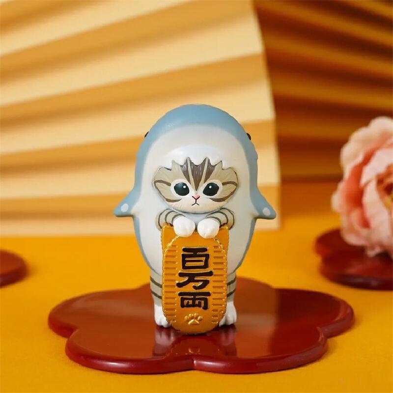 Mofusand Glückskatze Actionfigur Niedliche Schlafzimmerdekoration Kawaii Anime Figur Kinderspielzeug Mädchen Überraschung Überraschungsgeschenke Souvenir
