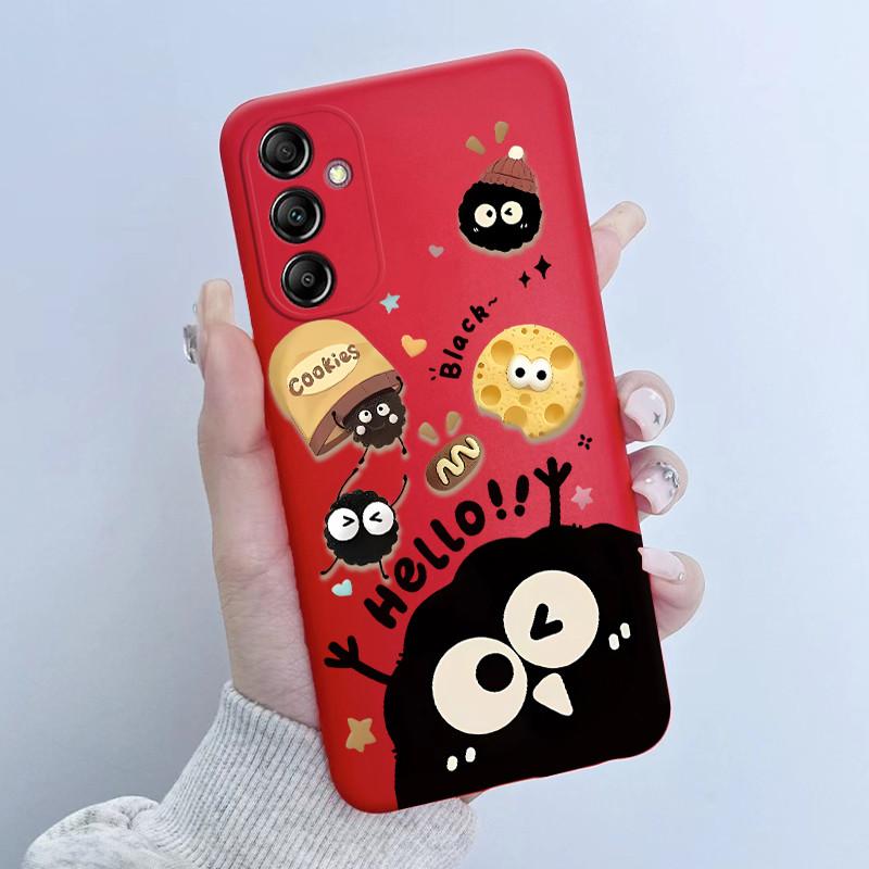 For Samsung Galaxy A14 4G Case A145 Soft TPU Silicone Cover Cute Astronaut Panda Phone Case For Samsung A14 5G A146B Coque Funda