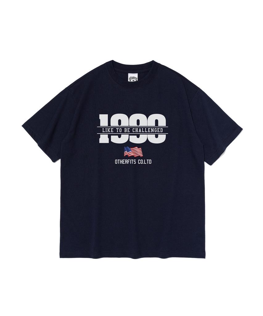 OTHERFITS 1990 Challenge Short Sleeve T-Shirt (Navy)