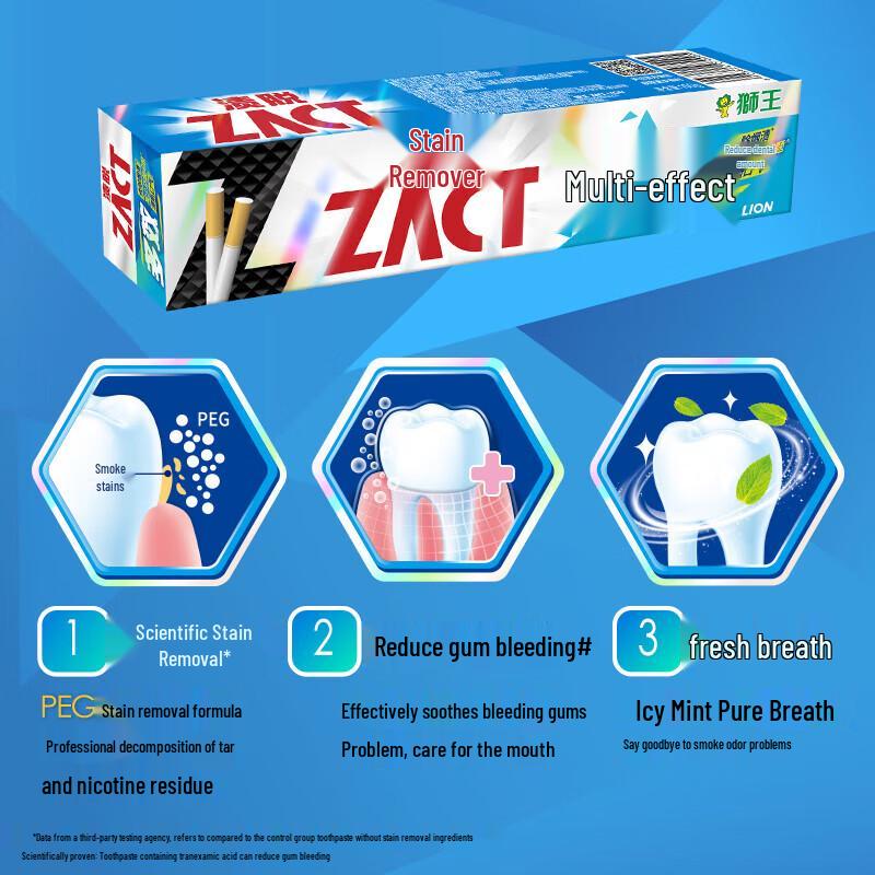 Lion Whitening Toothpaste & Gum Care Toothbrush Set