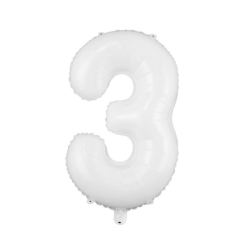 Globos de Aluminio con Número de 40 Pulgadas (EE. UU.) - Decoración de Fiesta