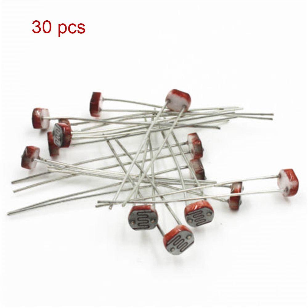 20/30/50PCS Stable LDR CDS Resistance Photoresistor GL5516 Sensor Light-Dependent Resistor